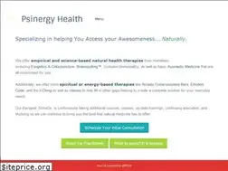 Sites similar to psinergyhealth.com