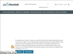 Sites similar to psl-rheotek.com