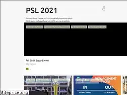 Sites similar to psl-t20-2020.blogspot.com