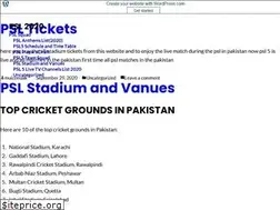 Sites similar to psl2020livestreaming.wordpress.com