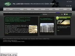 Sites similar to psllimited.com