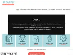 Sites similar to psmfdiet.com