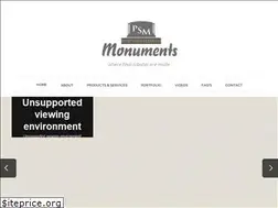 Sites similar to psmmonuments.com