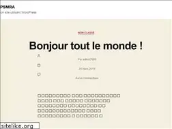 Sites similar to psmra.fr