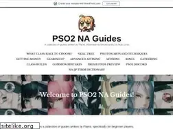 Sites similar to pso2naguides.wordpress.com