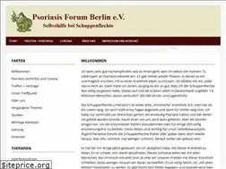 Sites similar to psoriasis-forum-berlin.de