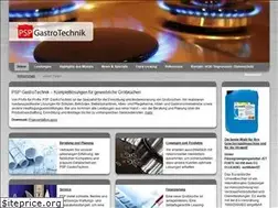 Sites similar to psp-gastrotechnik.de