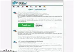 Sites similar to pspad.com