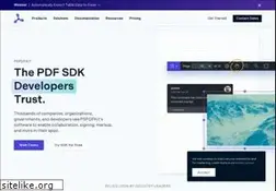 Sites similar to pspdfkit.com