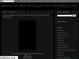 Sites similar to pspgamedirectlink.blogspot.com