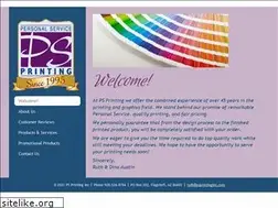 Sites similar to psprintinginc.com
