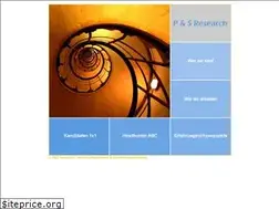 Sites similar to psresearch.de