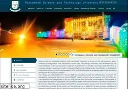 Sites similar to pstu.ac.bd