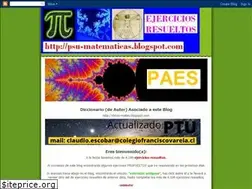 Sites similar to psu-matematicas.blogspot.com