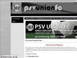 Sites similar to psvunion.org