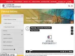 Sites similar to psy.atilim.edu.tr