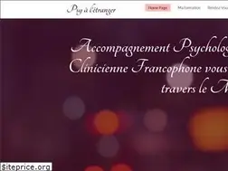 Sites similar to psyaletranger.com