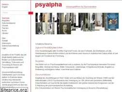 Sites similar to psyalpha.net