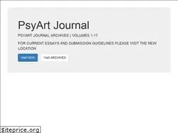 Sites similar to psyartjournal.com