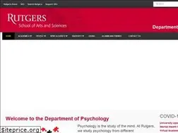 Sites similar to psych.rutgers.edu
