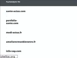 Sites similar to psychanalyste-19e.fr
