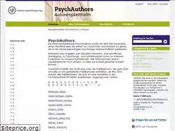 Sites similar to psychauthors.de