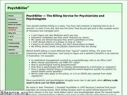 Sites similar to psychbiller.com