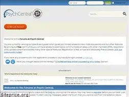 Sites similar to psychcentralforums.com