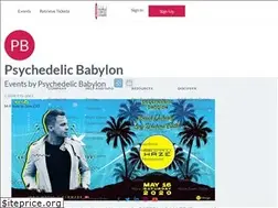 Sites similar to psychedelicbabylon.ticketbud.com