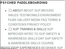 Sites similar to psychedpaddleboarding.com