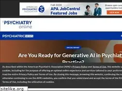 Sites similar to psychiatricnews.org
