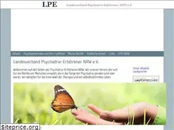 Sites similar to psychiatrie-erfahrene-nrw.de