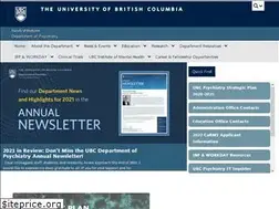 Sites similar to psychiatry.ubc.ca