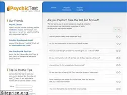 Sites similar to psychic-test.org