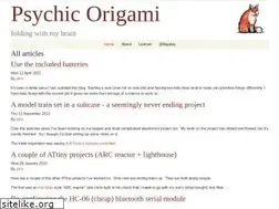 Sites similar to psychicorigami.com