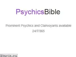 Sites similar to psychicsbible.com