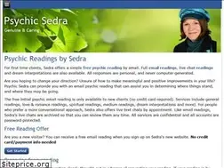 Sites similar to psychicsedra.com