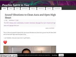 Sites similar to psychicspiritinyou.com