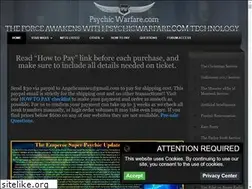 Sites similar to psychicwarfare.com