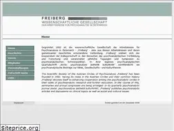 Sites similar to psychoanalyse-freiberg.at