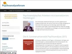 Sites similar to psychoanalyseforum.de