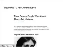 Sites similar to psychobabble4u.wordpress.com