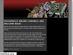 Sites similar to psychobilly.org