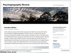 Sites similar to psychogeographicreview.com