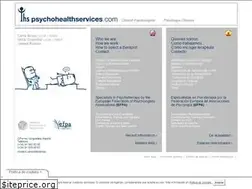 Sites similar to psychohealthservices.com