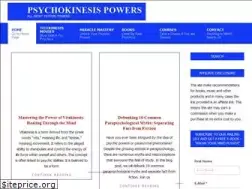 Sites similar to psychokinesispowers.com