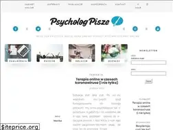 Sites similar to psycholog-pisze.pl