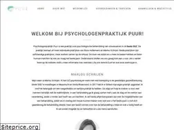 Sites similar to psychologenpraktijkpuur.nl