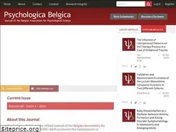 Sites similar to psychologicabelgica.com