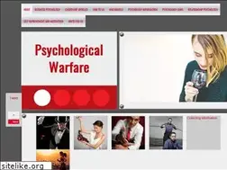 Sites similar to psychological-warfare.com